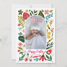 Le printemps mignon fleurit Blessful Baby's Easter