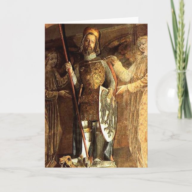 Cartes Pour Fêtes Annuelles Le Roi Wenceslas Card (Devant)