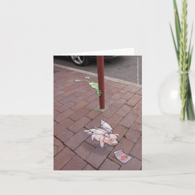 Cartes Pour Fêtes Annuelles le secret valentin de la boue (Devant)