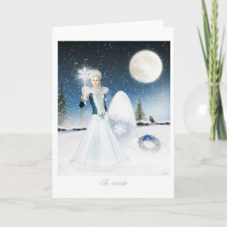 Cartes Pour Fêtes Annuelles Le snowmaker