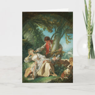 Cartes Pour Fêtes Annuelles Le sommeil interrompu par François Boucher