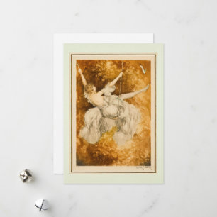 Cartes Pour Fêtes Annuelles Le Swing, 1928 par Louis Icart