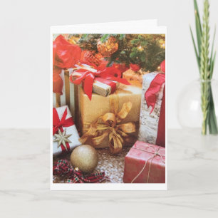 CARTES POUR FÊTES ANNUELLES LE TEMPS LE PLUS MERVEILLEUX DE L'ANNÉE "NOËL"