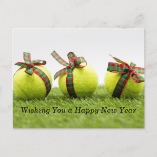 Cartes Pour Fêtes Annuelles Le tennis vous souhaite une bonne année