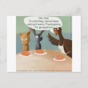 Cartes Pour Fêtes Annuelles Le Thanksgiving de Vega Funny
