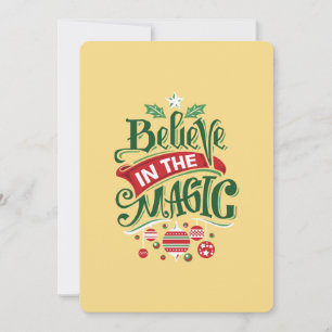 Cartes Pour Fêtes Annuelles Le Typographe du Magic Christmas