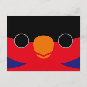Cartes Pour Fêtes Annuelles Le visage d'une gloire noire