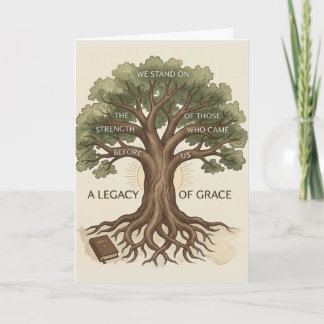 Cartes Pour Fêtes Annuelles Legacy of Grace Mother's Day Card