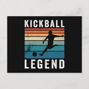 Cartes Pour Fêtes Annuelles Légende du Kickball