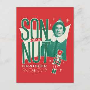 Cartes Pour Fêtes Annuelles L'elfe Buddy Fils d'un Casse-Noisette