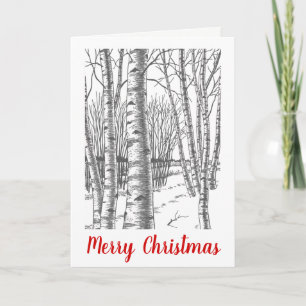 Cartes Pour Fêtes Annuelles Les Birmans De Noël En Hiver
