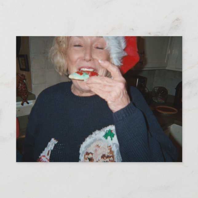 Cartes Pour Fêtes Annuelles Les biscuits de Père Noël (Devant)
