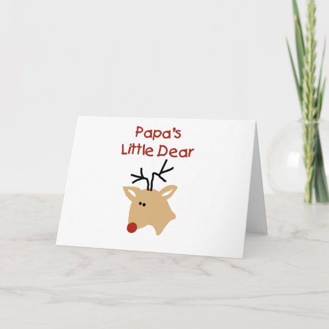 Cartes Pour Fêtes Annuelles Les Chers T-shirts et cadeaux de Papa (Devant)
