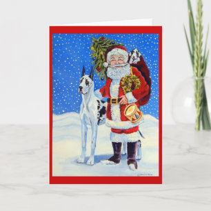 Cartes Pour Fêtes Annuelles Les Coffrets de Noël des grands Danois
