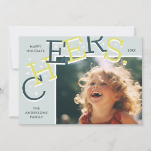 Cartes Pour Fêtes Annuelles LES COLORÉS ! Noël de vacances simples
