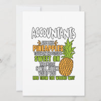 Les Comptables Sont Comme Des Ananas.