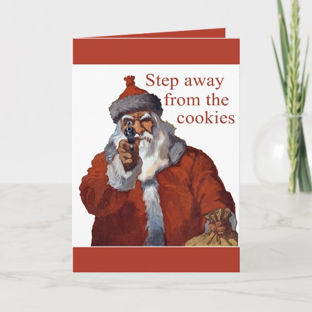 Cartes Pour Fêtes Annuelles Les Cookies (Devant)