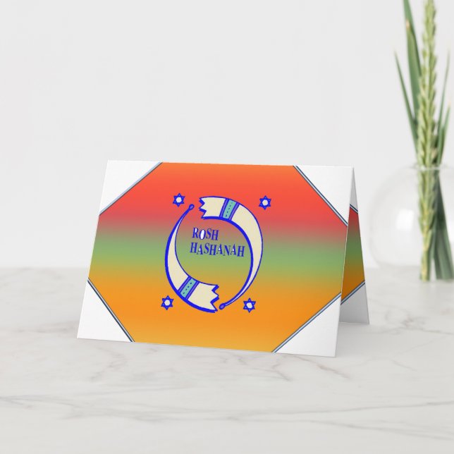 Cartes Pour Fêtes Annuelles Les Cornes des Fêtes - (Devant)