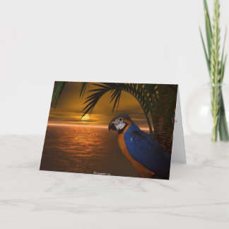 Cartes Pour Fêtes Annuelles Les eaux tropicales