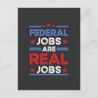 Les emplois fédéraux sont de vrais emplois