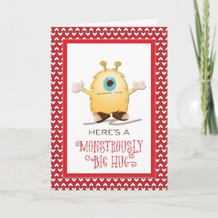 Cartes Pour Fêtes Annuelles Les Enfants de Hug Valentine Heart