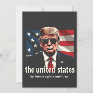 Cartes Pour Fêtes Annuelles Les États-Unis sont redevenus une méritocratie