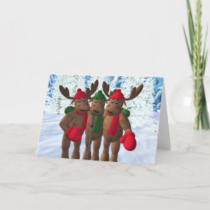 Cartes Pour Fêtes Annuelles Les frères d'orignaux : Chant de Noël
