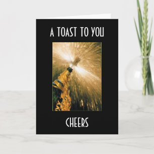 CARTES POUR FÊTES ANNUELLES LES FROMAGES ET LES TOASTS POUR LA "NOUVELLE ANNÉE