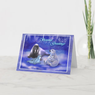 Cartes Pour Fêtes Annuelles Les Greetings de Seasons