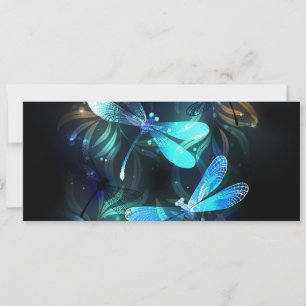 Cartes Pour Fêtes Annuelles Les libellules du lac
