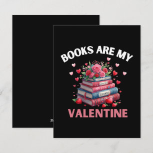 Cartes Pour Fêtes Annuelles Les livres drôles sont mon Valentin