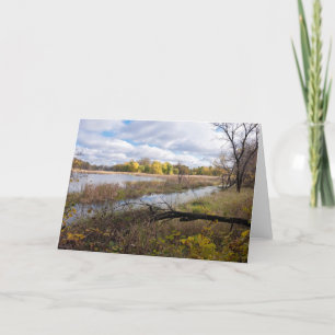 Cartes Pour Fêtes Annuelles Les marais de Pond et les forêts de la réserve fau