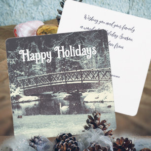 Cartes Pour Fêtes Annuelles Les merveilles hivernales
