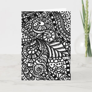 Cartes Pour Fêtes Annuelles Les Mille mortes nues et blanches