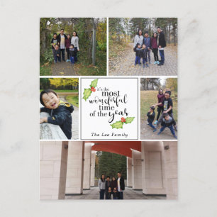Cartes Pour Fêtes Annuelles Les moments les plus merveilleux de l'année Photo 