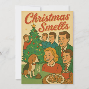 Cartes Pour Fêtes Annuelles Les Odeurs de Noël Un Vieux Stinker de Fête