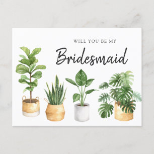 Cartes Pour Fêtes Annuelles Les Plantes Philodendrons verdoyants Serez-Vous Mo