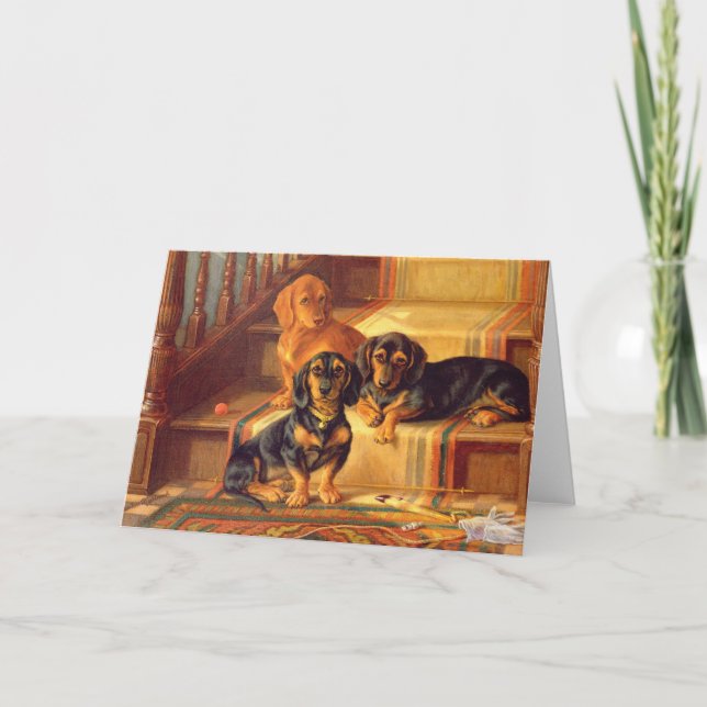 Cartes Pour Fêtes Annuelles Les raffineries à la mode (Devant)