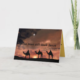 Cartes Pour Fêtes Annuelles Les sages cherchent toujours Jésus