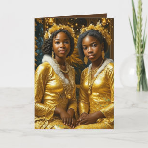 Cartes Pour Fêtes Annuelles Les soeurs Brown de Bela sont comme les étoiles