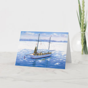 Cartes Pour Fêtes Annuelles "Les trois rois de Kennebunk"