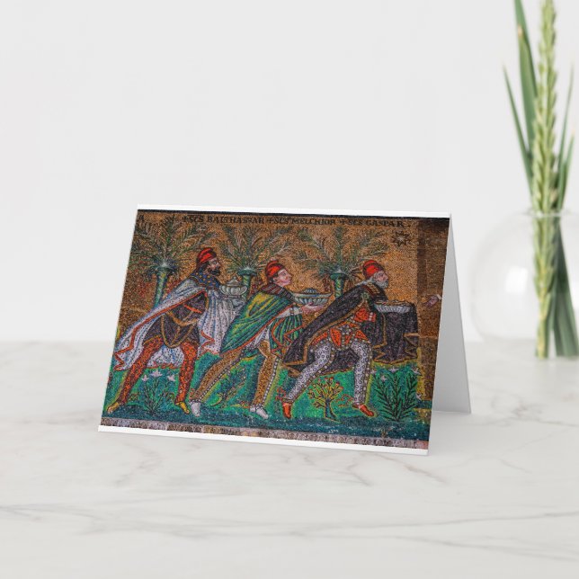 Cartes Pour Fêtes Annuelles Les trois sages (Devant)