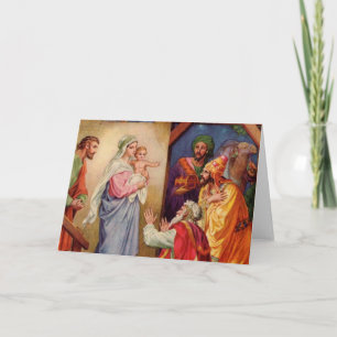 Cartes Pour Fêtes Annuelles Les trois sages