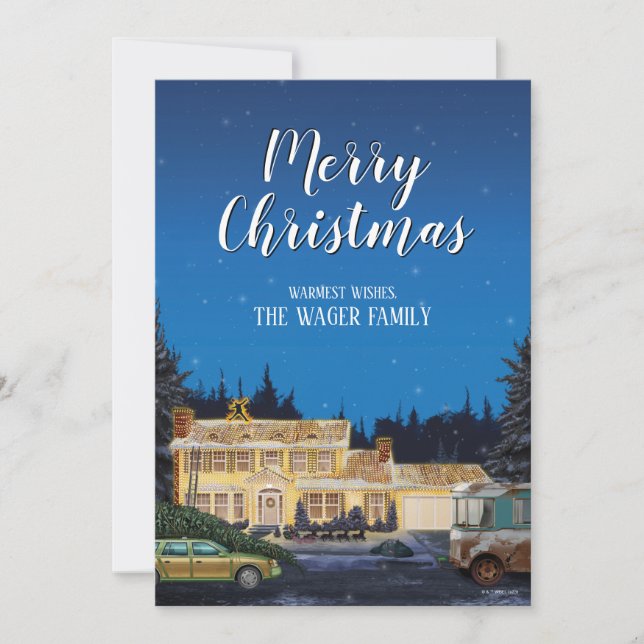 Cartes Pour Fêtes Annuelles Les vacances de Noël de National Lampoon (Devant)