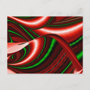 Cartes Pour Fêtes Annuelles L'esprit de l'amour et de l'espoir Abstrait 3D Rai