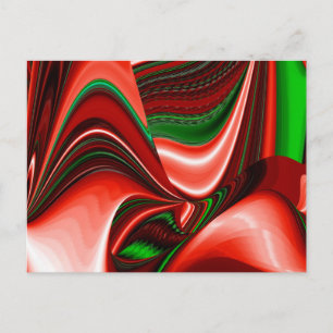 Cartes Pour Fêtes Annuelles L'esprit de l'amour et de l'espoir Abstrait 3D Rai