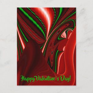 Cartes Pour Fêtes Annuelles L'esprit de l'amour et de l'espoir Abstrait 3D Rai