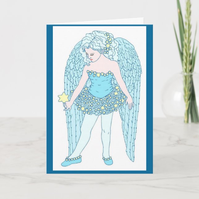 Cartes Pour Fêtes Annuelles L'étoile de Noël (Devant)