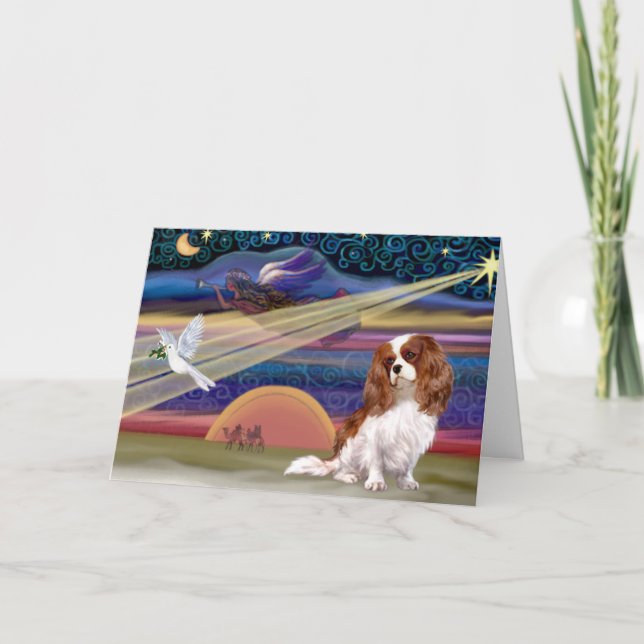Cartes Pour Fêtes Annuelles L'Étoile de Noël - Cavalier (Blenheim) (Devant)