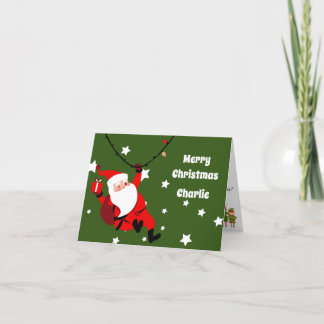 Cartes Pour Fêtes Annuelles Lettre personnalisée de Père Noël à un enfant